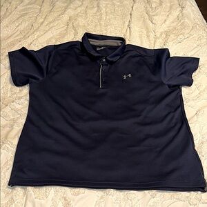 Under Armour Men's Navy Polo Shirt